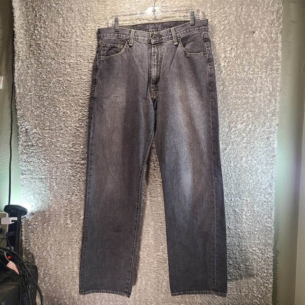 RL Polo Jeans Co. Black Denim Jeans Mens Size 34 Pockets